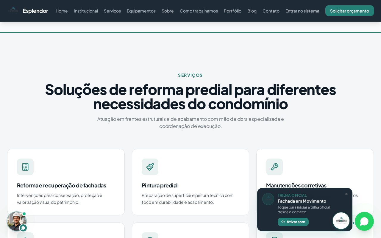 Serviços oferecidos